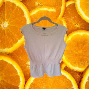 ANN Taylor Sleeveless Pink‎ Blouse Size Large